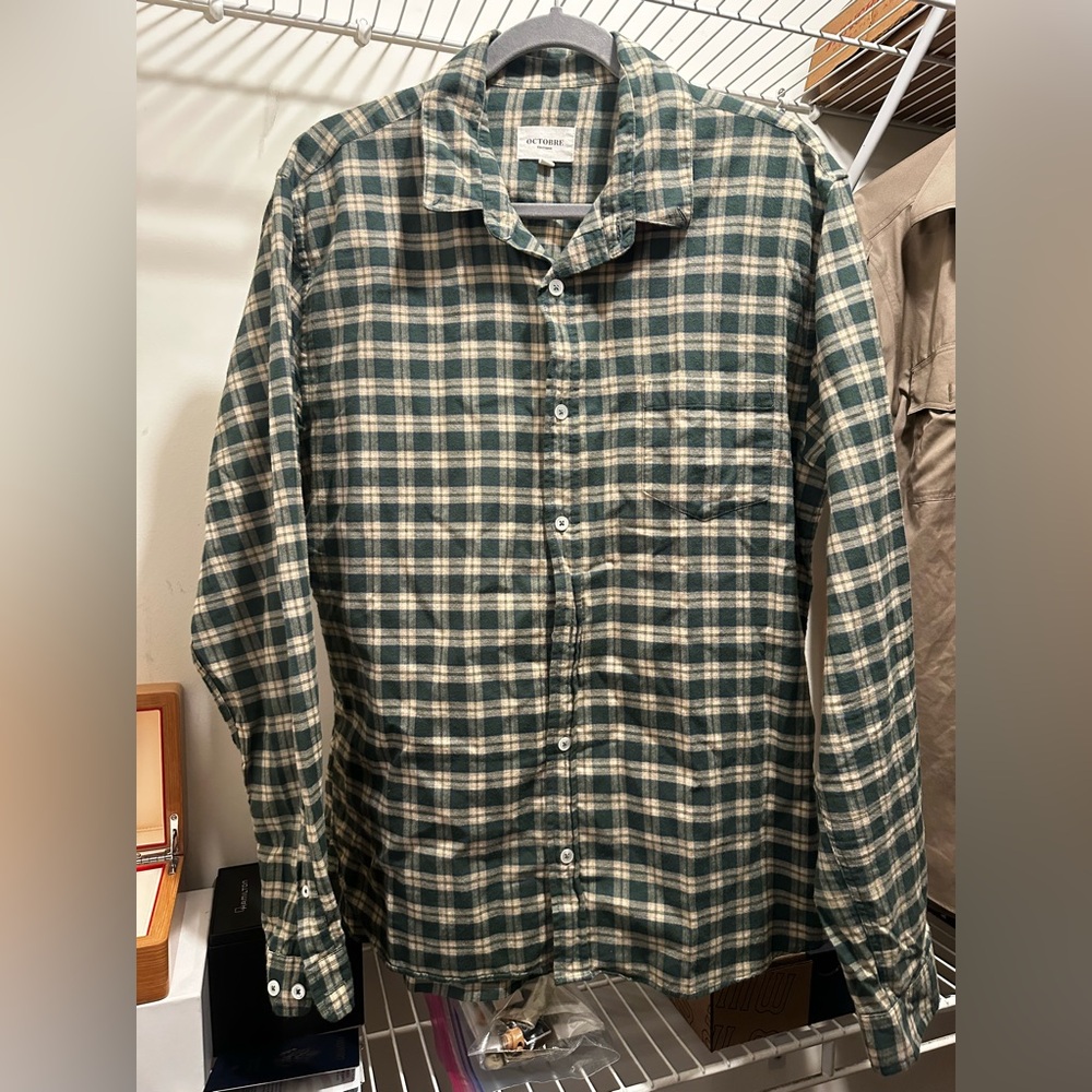 On The Road Forest Checkered Men's Shirt